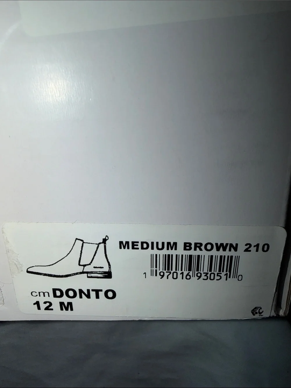 Calvin Klein Brown Leather Chelsea Chukka Boots
